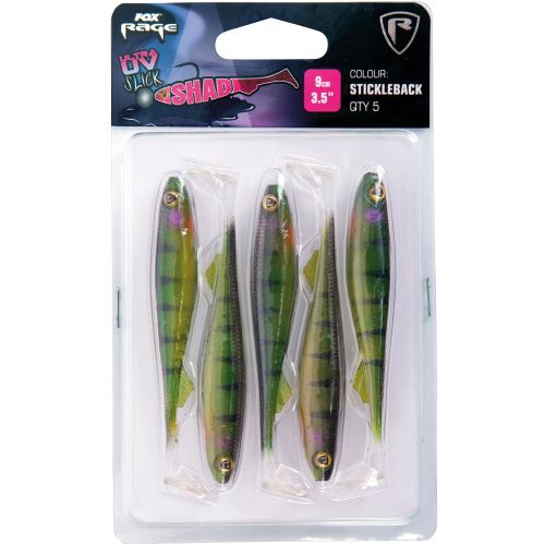 Fox Rage Gumová Nástraha Slick Shad Ultra UV Stickleback