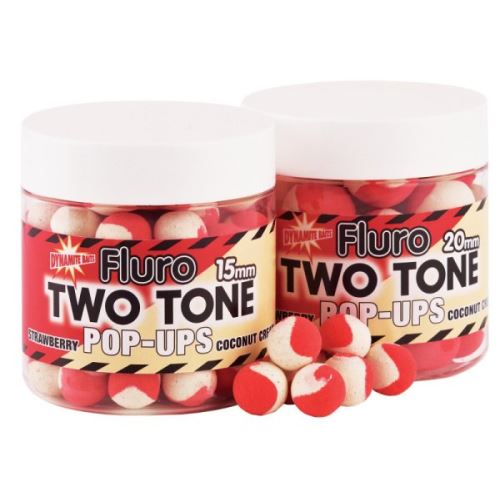 Dynamite Baits Pop-Ups Two Tone Strawb & Coconut
