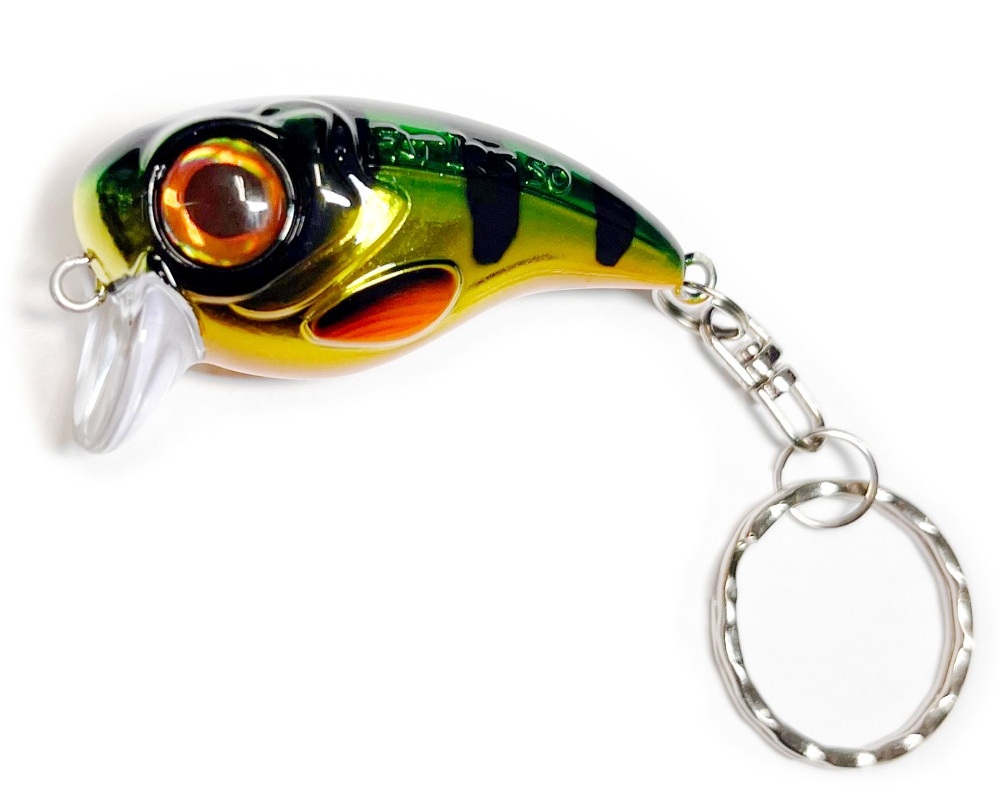 E-shop Spro kľúčenka key ring fat iris 50 chrome perch