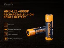 Fenix Vysokoprúdová Batéria 21700 4000 mAh Li-Ion (5)