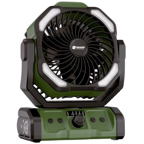 Holdcarp Ventilátor Rechargeable DoubleMotor Fan