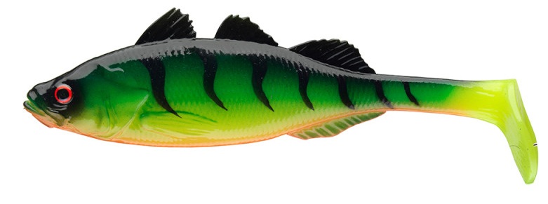E-shop Daiwa gumová nástraha prorex live perch firetiger uv - 7,5 cm 4 g