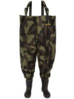 Avid Carp Prsačky Distortion Camo Chest Waders - 42