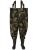 Avid Carp Prsačky Distortion Camo Chest Waders