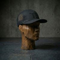 TB Baits Šiltovka Trucker Cap 3D Logo Black (2)