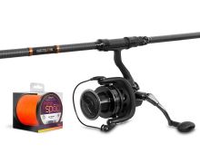 Delphin Spodový Set SPODCarp Prút 3,9 m 5 lb + Navijak Corzar 3T + Šnúra 0,14 mm