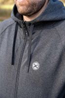 Matrix Mikina Zipped Hoody Charcoal Marl (15)