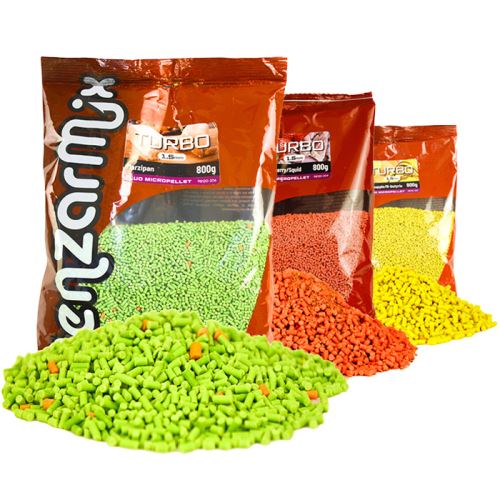 Benzar Mix Pelety Fluo Turbo Pellet 800 g 1,6 mm