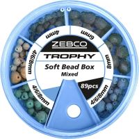 Zebco Guľôčky Trophy Soft Bead Box Mixed 89 ks Zebco Guľôčky Trophy Soft Bead Box Mixed 89 ks