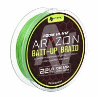Nytro Splietaná Šnúra Aryzon Hiviz Bait-Up Braid 200 m 0,16 mm 9,1 kg (1)