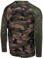 Prologic Tričko UV Camo Long Sleeve T Shirt Camo Green (2)