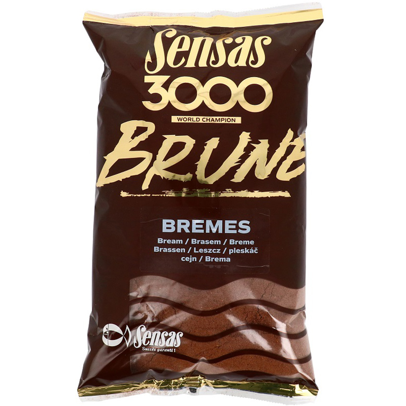 Sensas krmítková zmes 3000 brown 1 kg-gross gardons