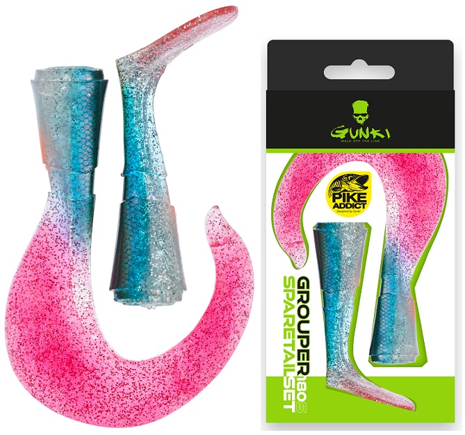 Gunki náhradné chvostíky grouper s roach tendance 14 cm