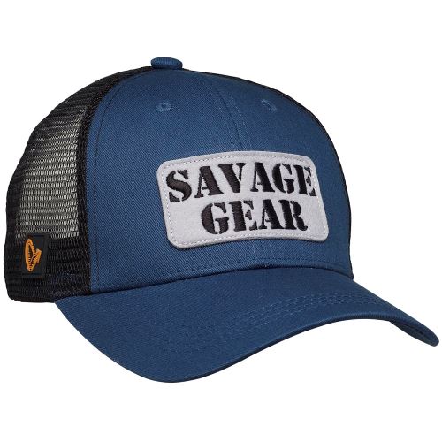 Savage Gear Šiltovka Logo Badge Cap One Size Teal Blue