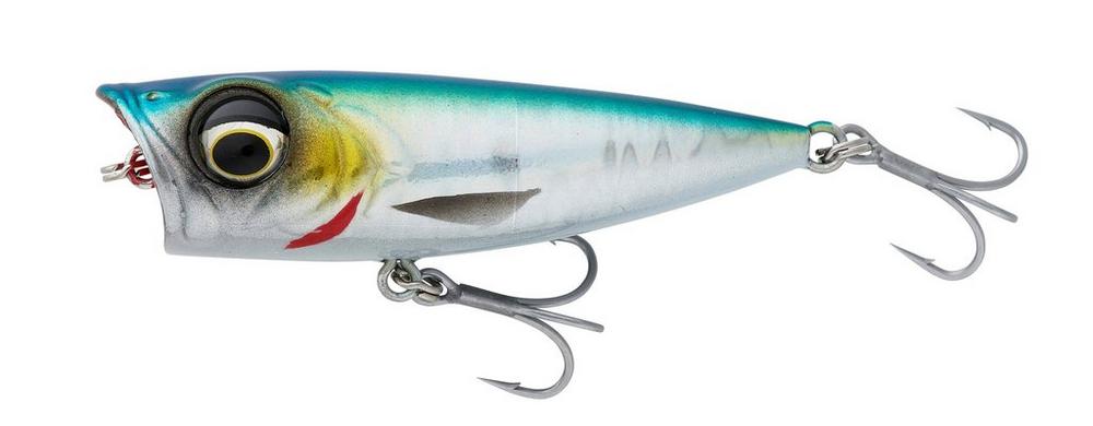 E-shop Savage gear wobler micro popper blue green - 5,5 cm 5,4 g