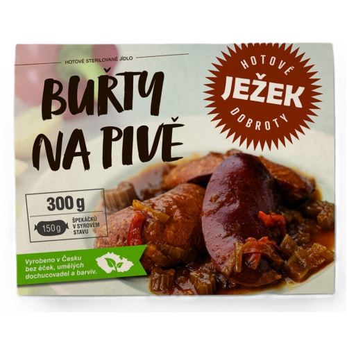 Ježkovy Krabičky Špekačik Na Pive 300 g