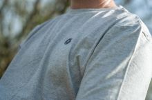 Matrix Tričko Large Logo T-Shirt Marl Grey Lime (10)