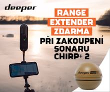 Deeper Smart Chirp+ 2 Nahadzovací Sonar + Range Extender Zdarma (1)