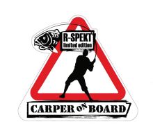 R-SPEKT Samolepka CARPER ON BOARD