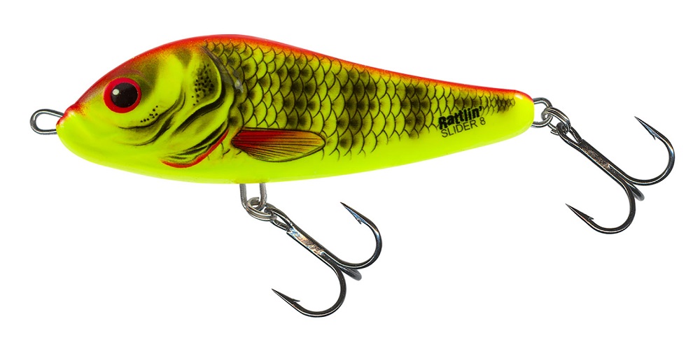 Salmo wobler rattlin' slider supernatural bright perch - 8 cm