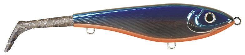 Strike pro bandit tail blue chrome 21 cm