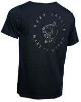 Nash Tričko Make It Happen Carp Logo T-Shirt Black (2)