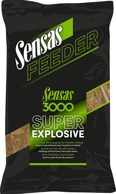 Sensas kŕmenie 3000 feeder 1 kg - super explosive