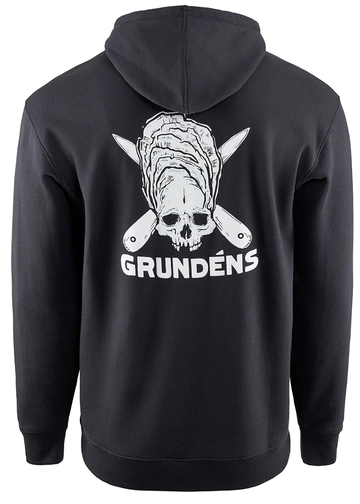 E-shop Grundéns mikina displacement dwr hoodie zero shucks black - m
