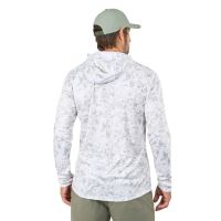 Grundéns Tričko Tough Sun Masked Hoodie Squal Camo (2)