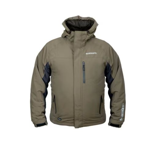 Shimano Bunda Wear Rain Jacket Padded Green