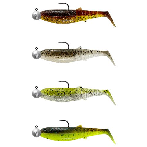 Savage Gear Gumová Nástraha Cannibal Shad Clearwater Mix 4+4