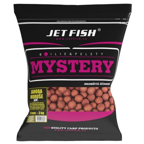 Jet Fish Boilie Mystery Jahoda/Moruša New 3 kg