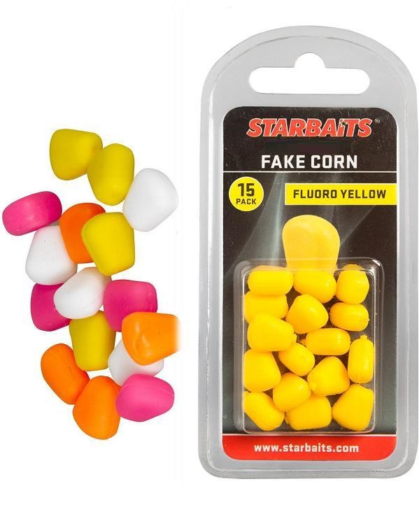 Značka Starbaits - Starbaits plávajúca kukurica floating fake corn 15 ks-žltá