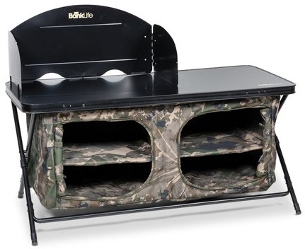 Nash stolík bank life cook station camo