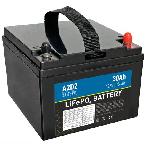 A2D2 Batéria LiFePo4 12,8 V 30Ah M6 Gotion Cells