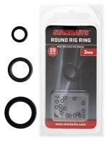 Starbaits Krúžky Guľaté Round Ring 20 ks - Veľkosť 3,5 mm