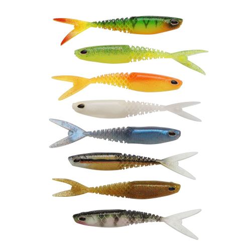 Berkley Sada Gumových Návnad Powerbait Cullminnow Dark Water Mix