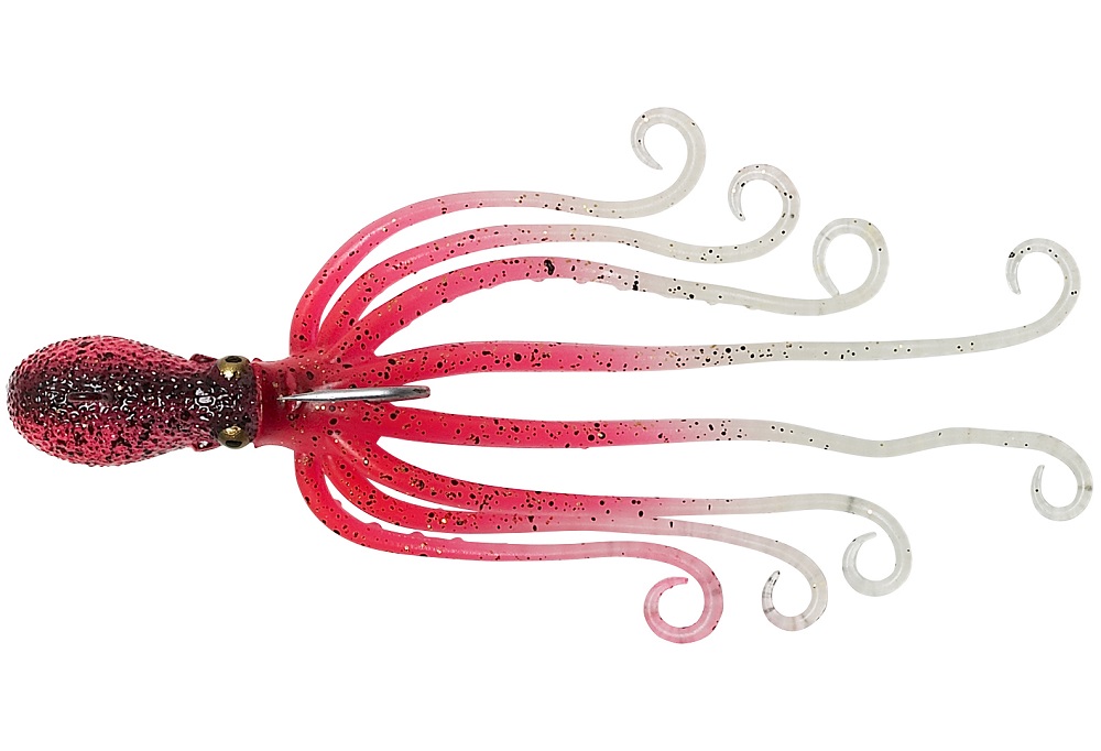 Savage gear gumová nástraha 3d octopus pink glow uv-15 cm 70 g