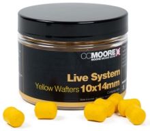 CC Moore Vyvážené Boilie Dumbell Wafters Live System Yellow 10x14 mm 65 ks