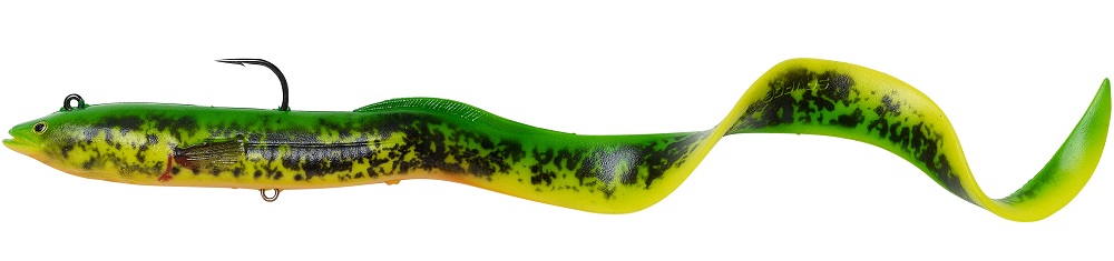 E-shop Savage gear gumová nástraha 4d real eel firetiger-20 cm 38 g