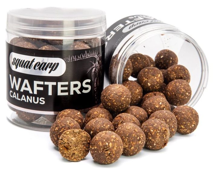 Squat carp vyvážené boilies wafters calanus - 150 g 20 mm