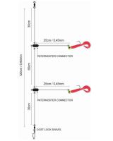 Spro Náväzec Na Tresky Salt Twister Glow 120 cm (1)