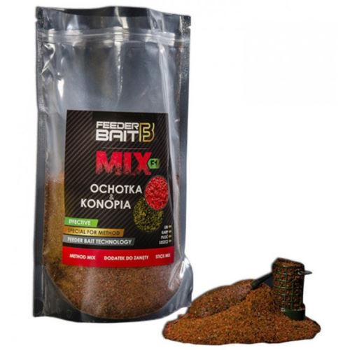 FeederBait Methodmix F1 Patentka Konope 800 g