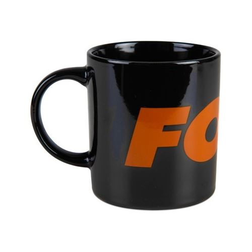 Fox Hrnček Collection Ceramic Mug Black Orange 350 ml