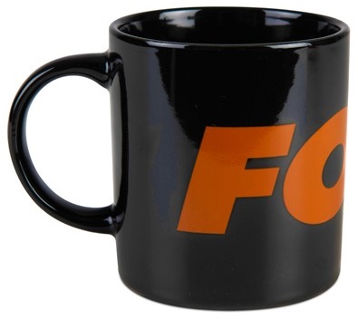 Fox hrnček collection ceramic mug black orange 350 ml