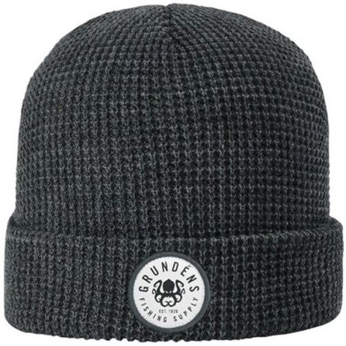 Grundéns Čiapka Kracken Waffle Beanie - Heather Charcoal