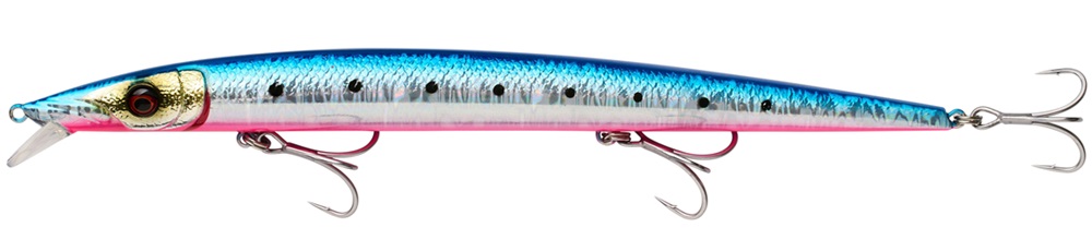 E-shop Savage gear wobler barra jerk sinking pinkbelly sardine - 19 cm 29 g