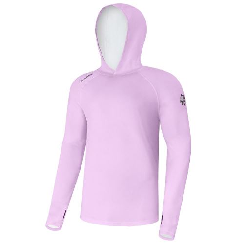 Giants Fishing Funkčné Tričko S Dlhým Rukávom UV50+ Hoodie Purple