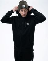 Nash Mikina Make It Happen Badge Zipped Hoody Black (4)