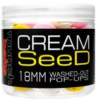 Munch Baits Plávajúce Boilies Pop-Ups Washed Out Cream Seed 200 ml-18 mm